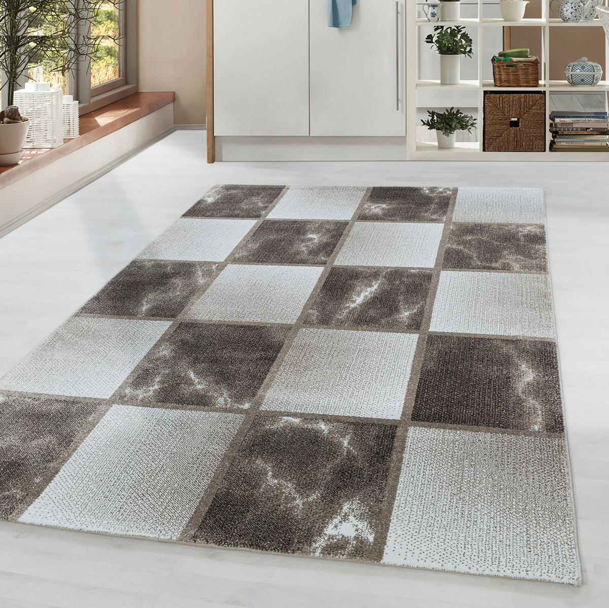 TKANI TEPIH 240/340 cm   smeđa  Ottawa 4201 braun  - smeđa, Design, tekstil (240/340cm)