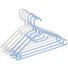 KINDERKLEIDERBÜGELSET - Blau/Weiß, Basics, Kunststoff (34/20/2,5cm) - My Baby Lou KINDERKLEIDERBÜGELSET - Blau/Weiß, Basics, Kunststoff (34/20/2,5cm) - My Baby Lou