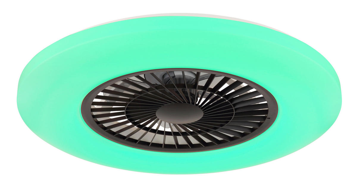 VENTILATOR STROPNI  crna, bijela   crna, bijela  ALVA  - bijela/crna, Konvencionalno, plastika (59,5/15,4cm) - Globo