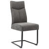 SCHWINGSTUHL  in Eisen Webstoff  - Schwarz/Grau, Design, Textil/Metall (44/102/64cm) - Novel