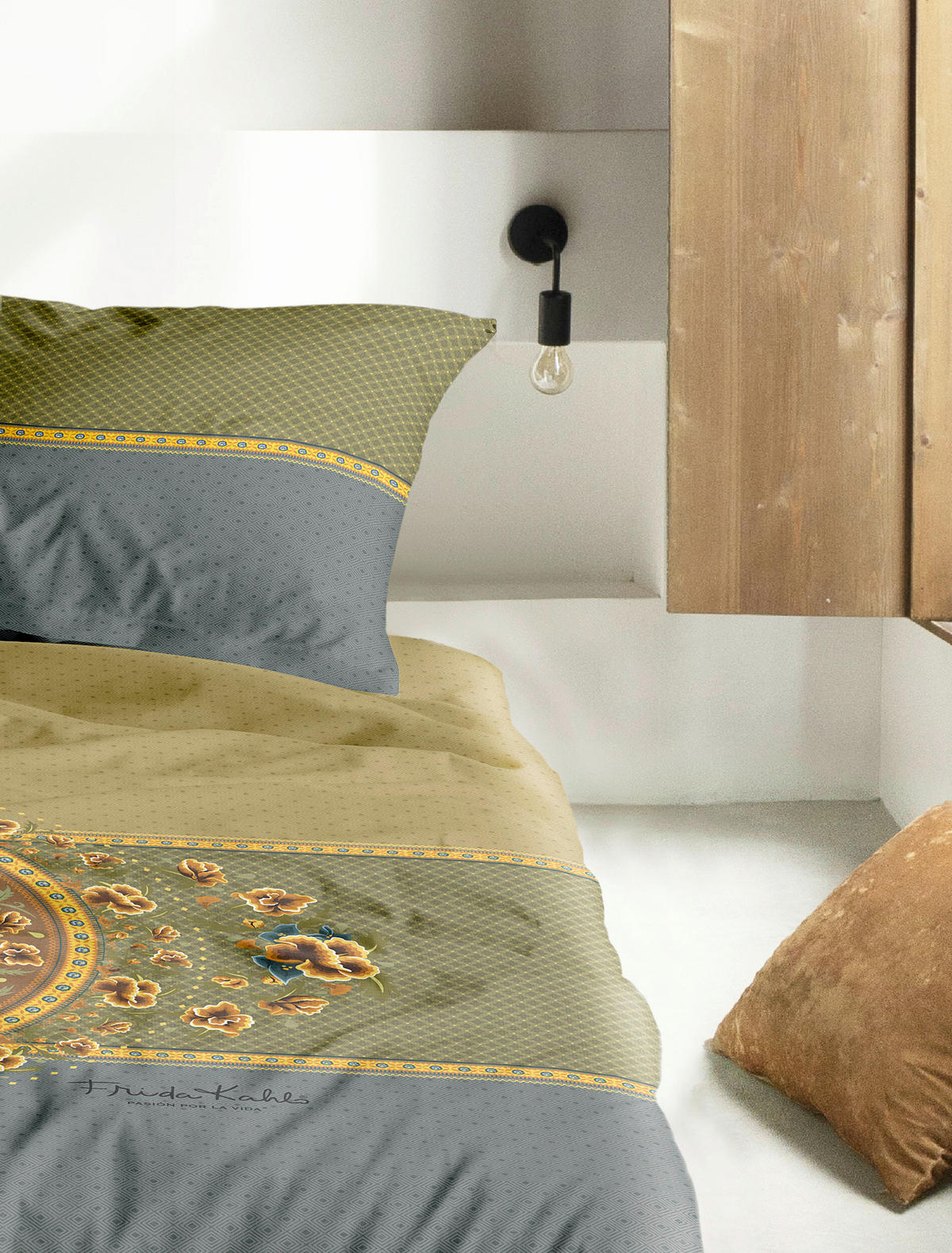 BETTWÄSCHE Makosatin 135/200 cm  - Grün, KONVENTIONELL, Textil (135/200cm) - Irisette