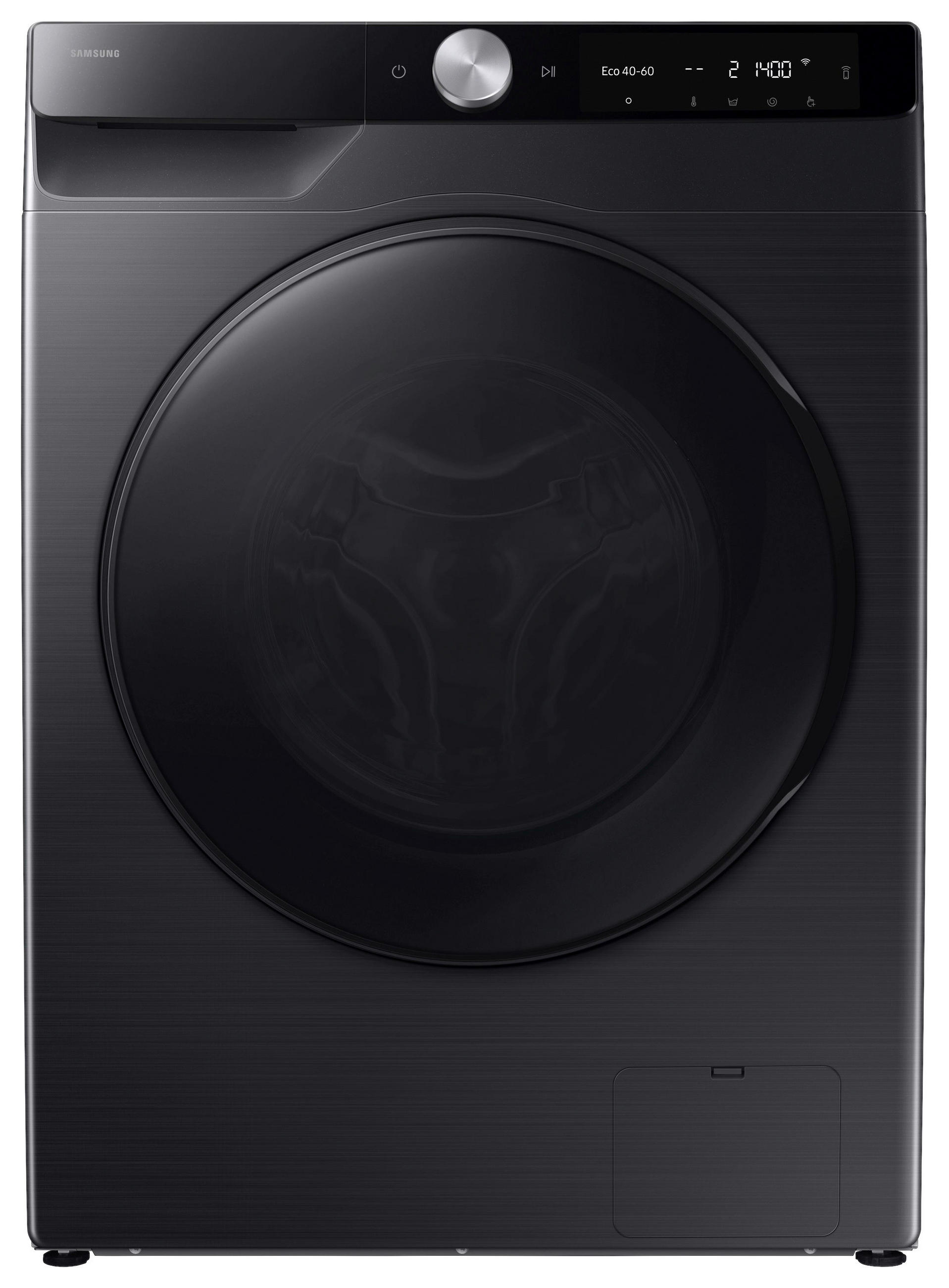 Samsung Waschtrockner Wd6100D Slim Schwarz 60x85x48 cm