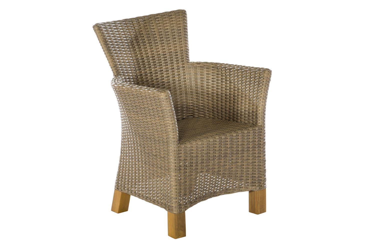 Gartensessel Mit Auflage 2er Set Toskana Kunststoffgeflecht