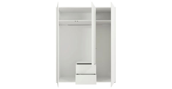 DREHTÜRENSCHRANK 169/214/60 cm,  in Weiß, 3-türig  - Weiß, Trend, Holzwerkstoff (169/214/60cm) - Carryhome