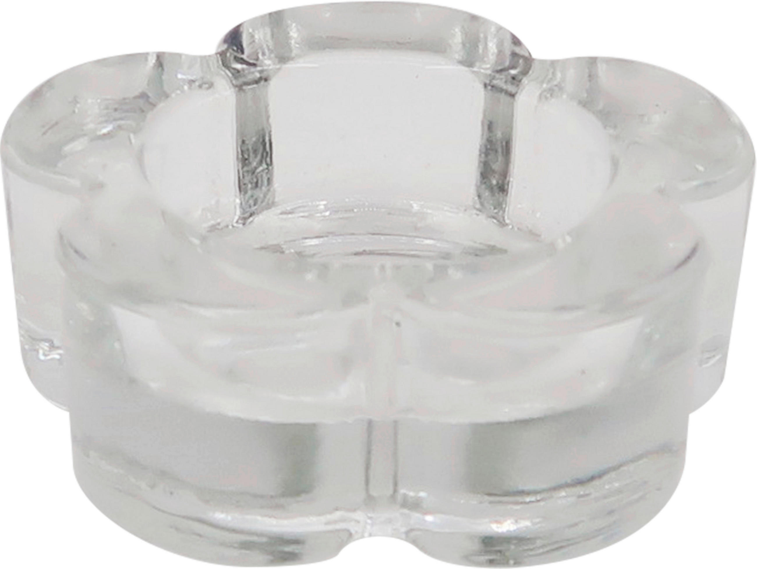 VÄRMELJUSHÅLLARE  - klar, Basics, glas (7,2/2,5cm) - Ambia Home