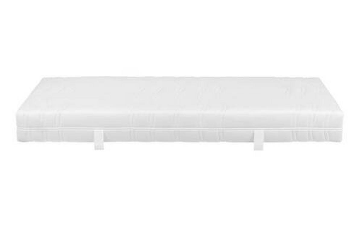 KOMFORTSCHAUMMATRATZE 180/200 cm Höhe ca. 21 cm 7 -Zonen - Weiß, Basics, Textil (180/200cm) - Visionight