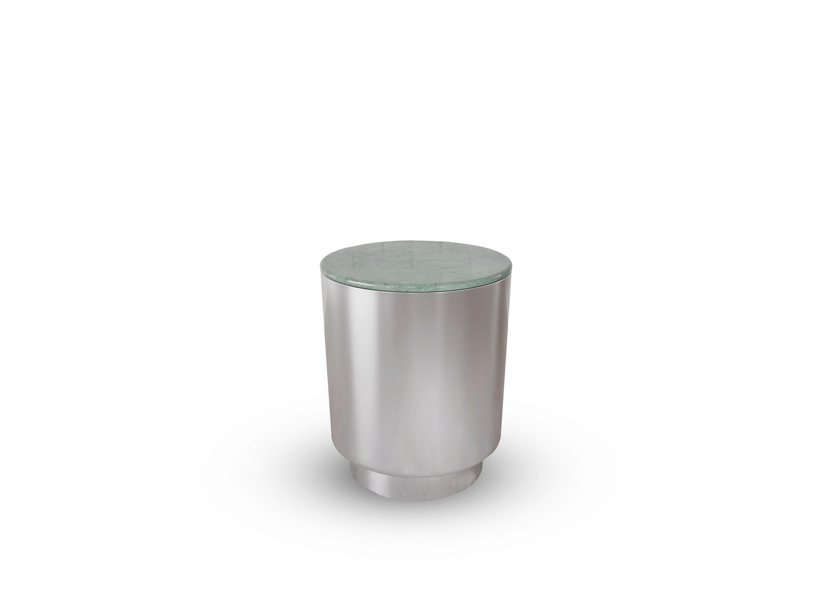 Mid.you Couchtisch Cangas Grün, Nickel 45x51.5x45 cm