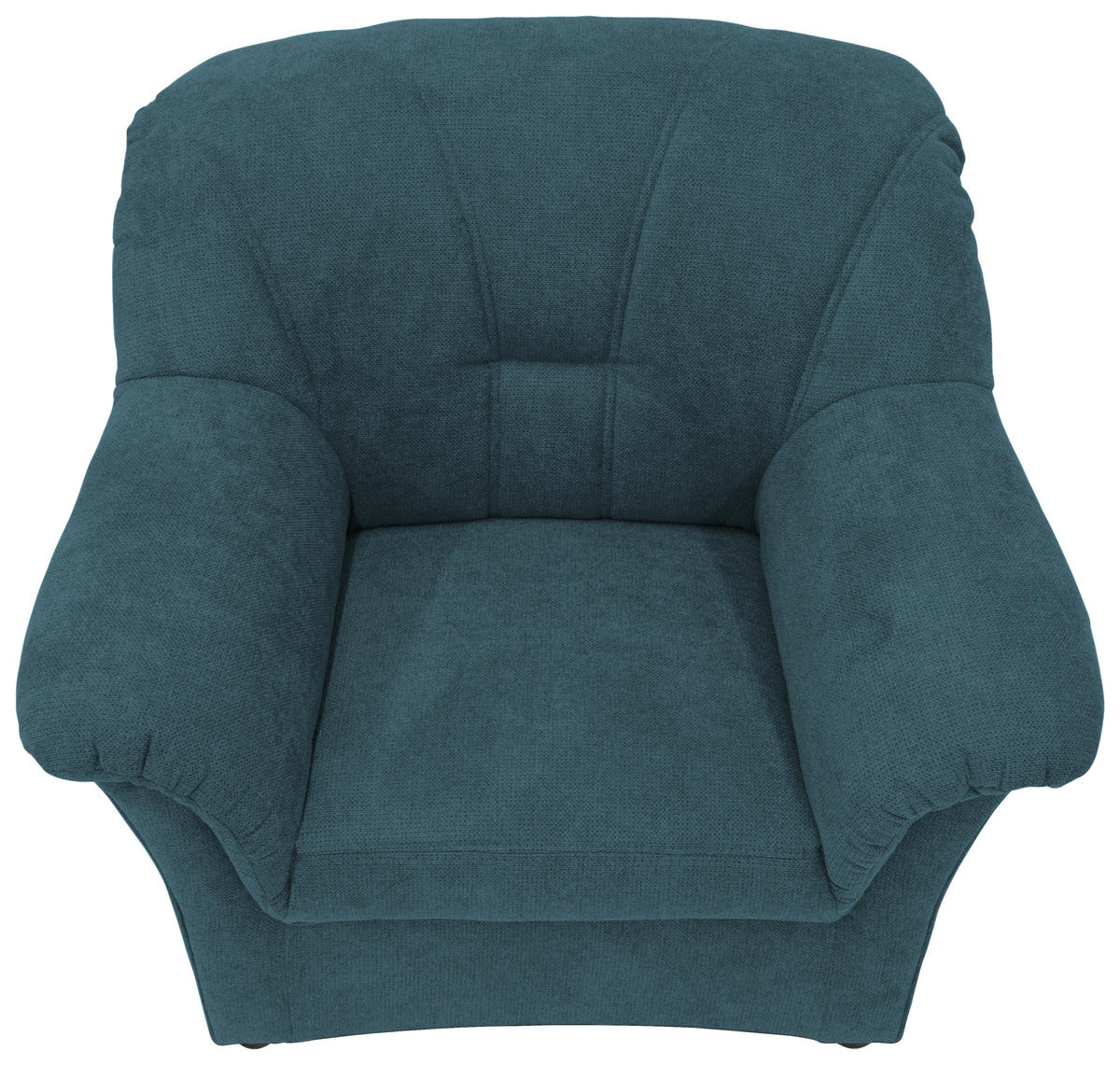 SESSEL Mikrofaser Petrol    - Petrol/Schwarz, KONVENTIONELL, Kunststoff/Textil (99/84/82cm) - MID.YOU