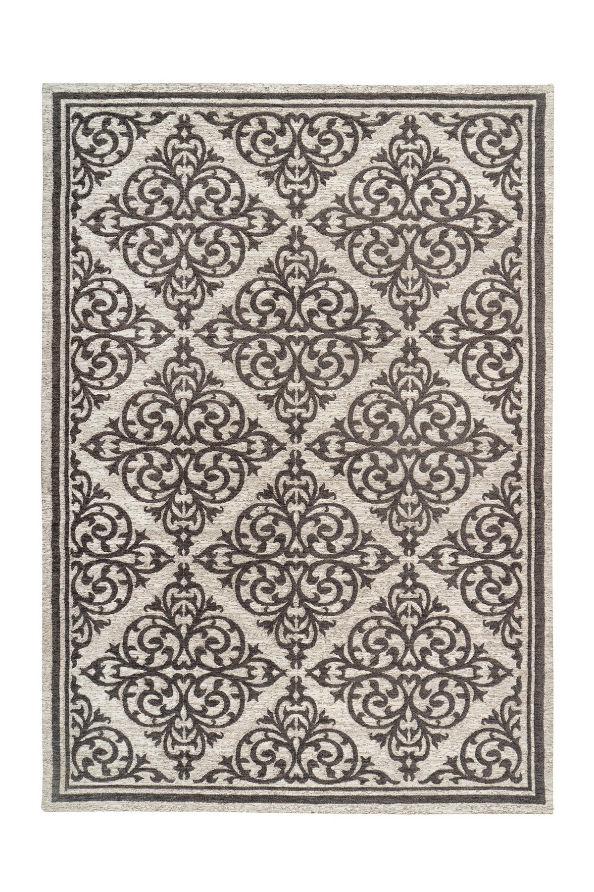 FLACHWEBETEPPICH 160/230 cm Davis 125 Grau Grau  - Grau, KONVENTIONELL, Textil (160/230cm)