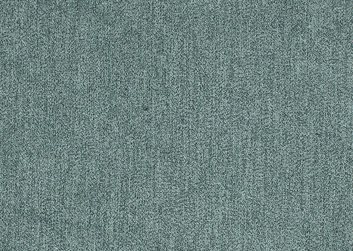 ECKSOFA in Flachgewebe Petrol  - Silberfarben/Petrol, Konventionell, Holz/Textil (255/186cm) - Cantus