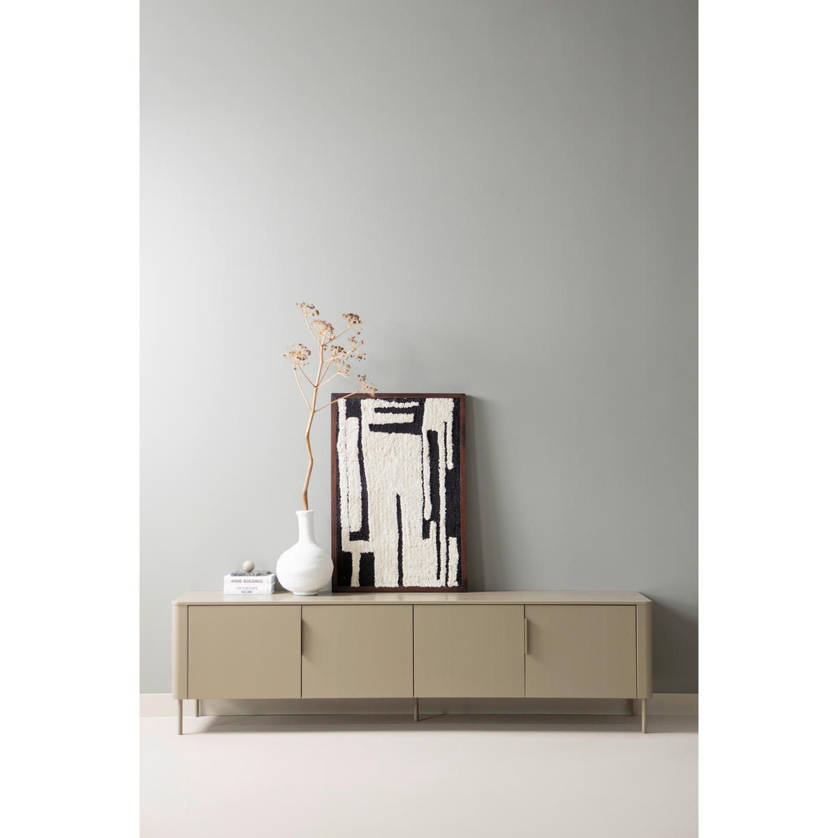 BILD 60/90/10 cm  - Dunkelbraun/Schwarz, Basics, Holzwerkstoff/Textil (60/90/10cm) - Livetastic