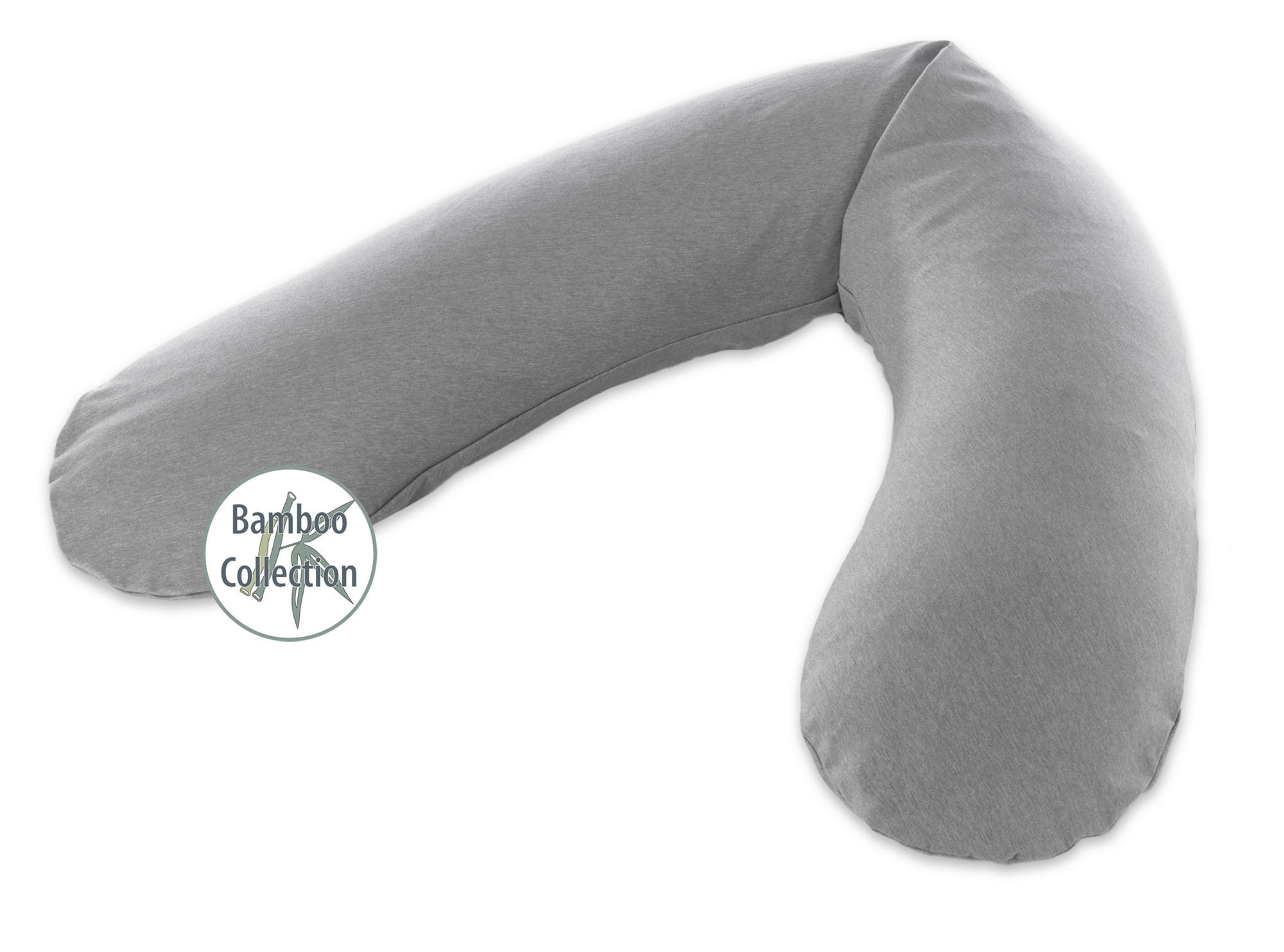 STILLKISSEN 190 cm   - Grau, Basics, Textil (190cm) - Theraline