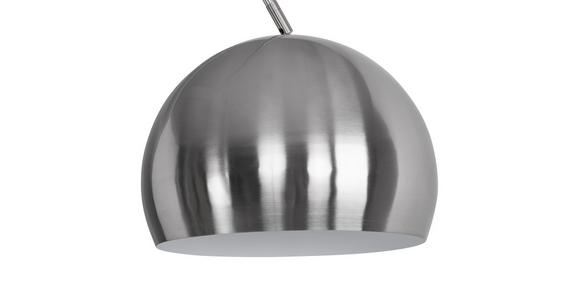 BOGENLEUCHTE 170/39/190-205 cm - Nickelfarben, Design, Metall (170/39/190-205cm) - Novel