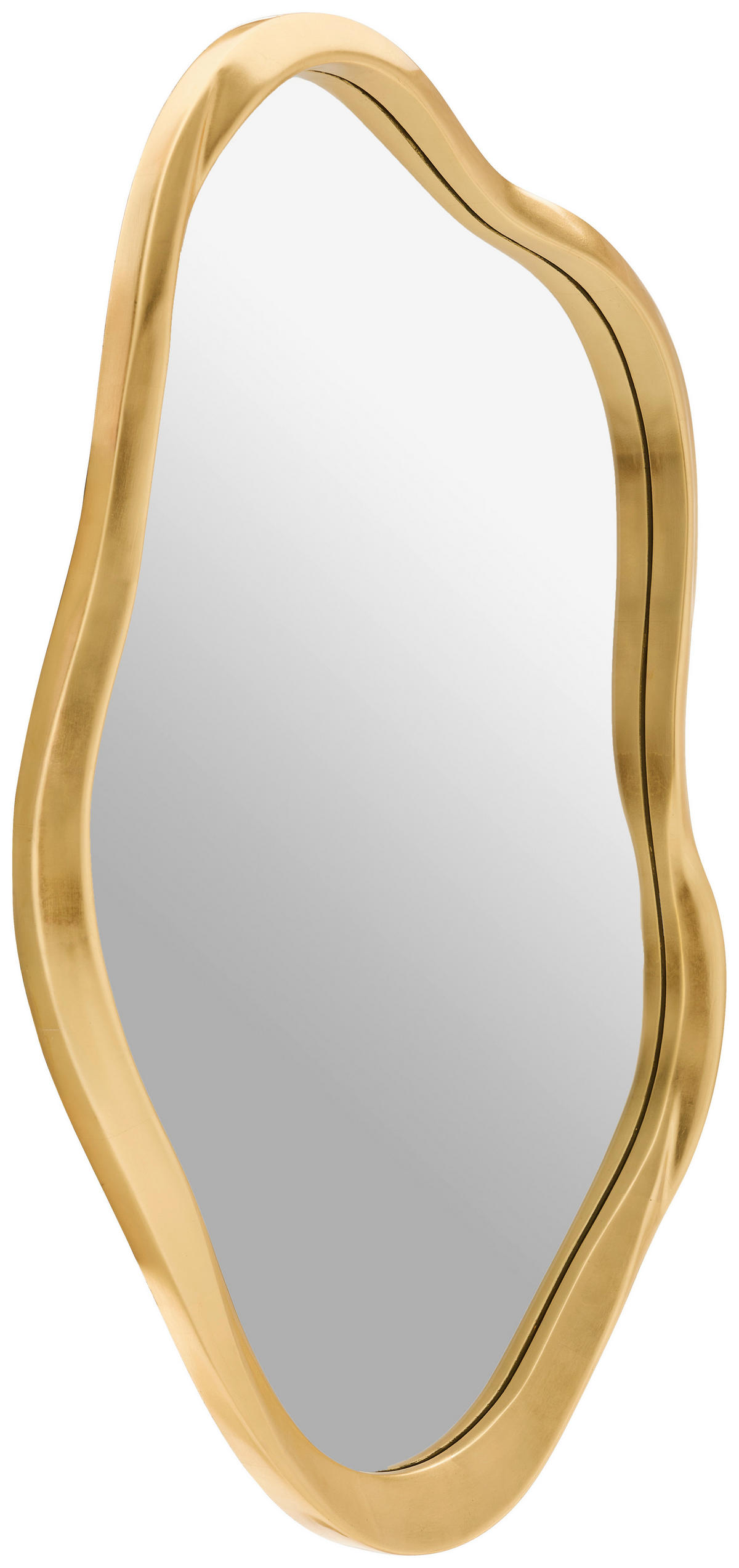 WANDSPIEGEL 59,5/100/4 cm  - Goldfarben, Design, Glas/Holzwerkstoff (59,5/100/4cm) - Novel