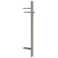 GARDEROBENPANEEL  in 32/179/12 cm  - Grau, Design, Holzwerkstoff (32/179/12cm) - Carryhome