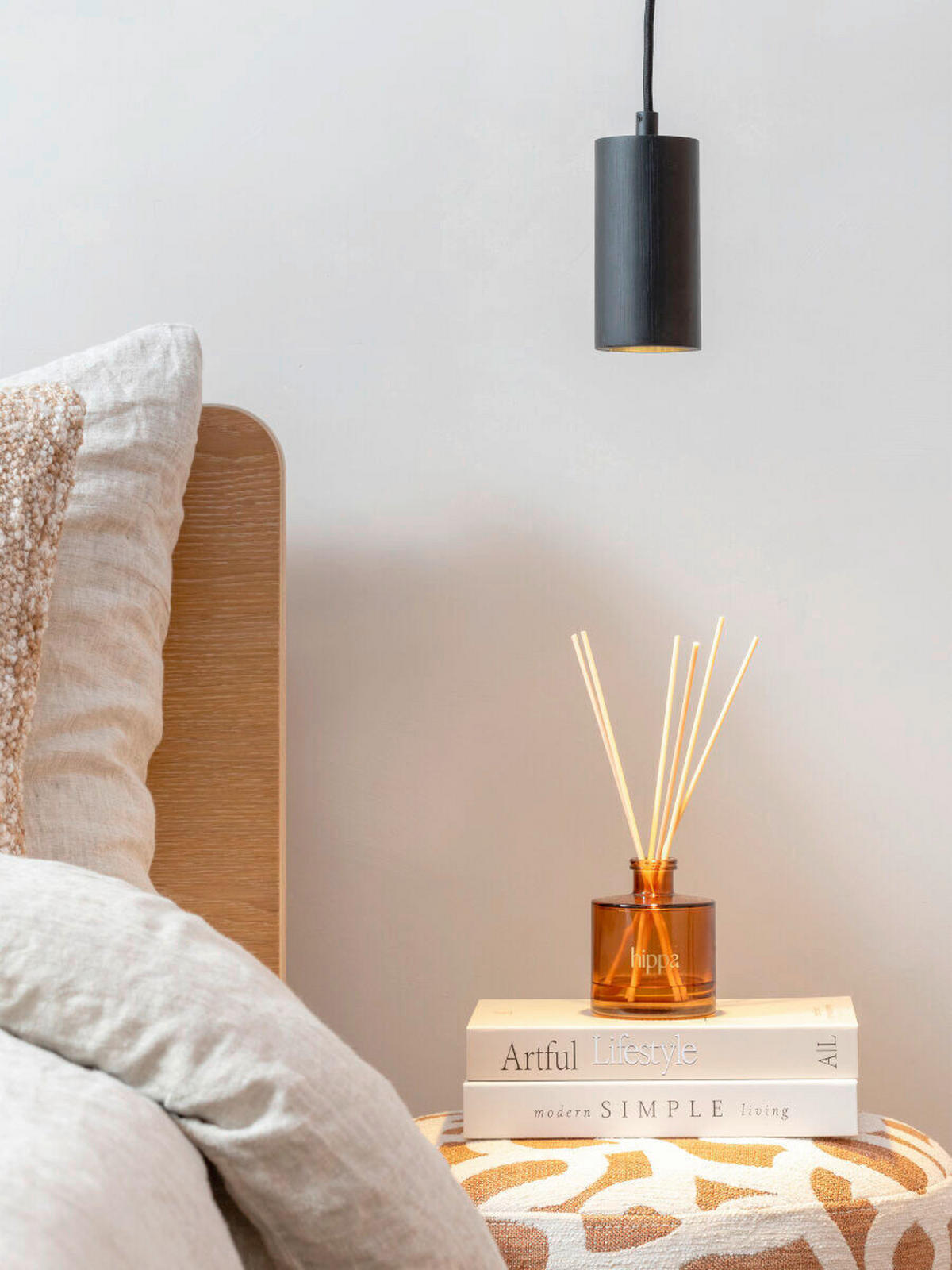 HÄNGELEUCHTE 12/12/270 cm  - Schwarz, Trend, Holz (12/12/270cm) - Good & Mojo