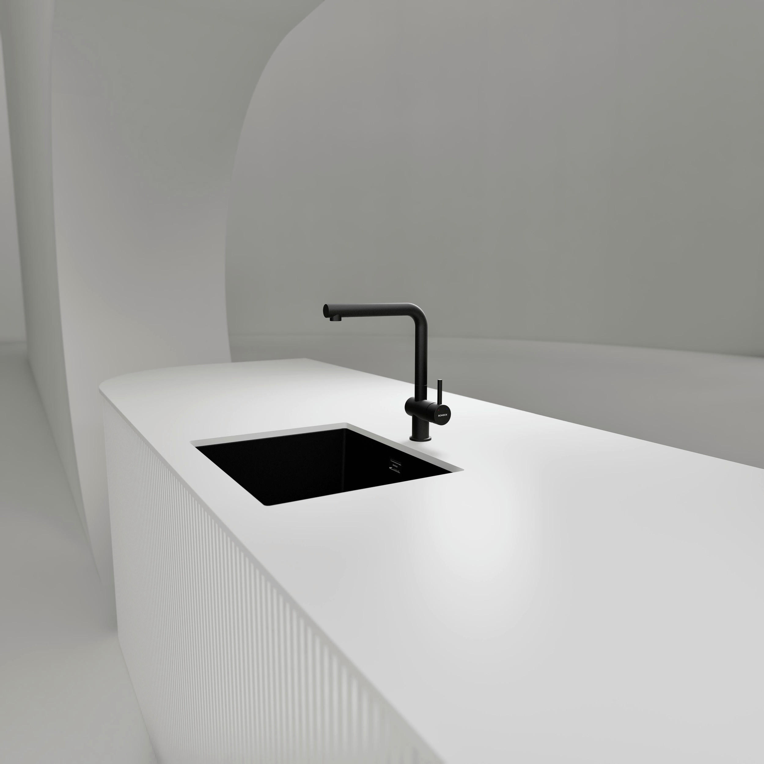 KÜCHENARMATUR 540027MAG  - Graphitfarben, Basics, Stein (5/31/21,2cm) - Schock