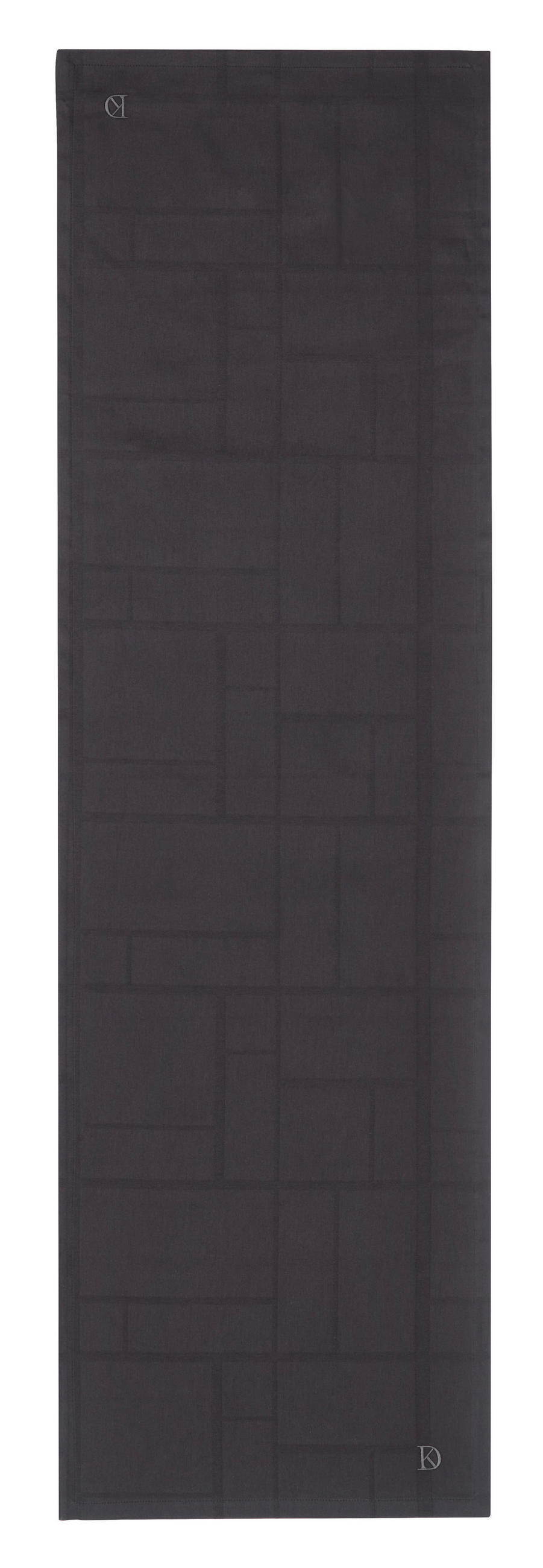 TISCHLÄUFER Textil Flachgewebe Dunkelgrau 45/150 cm  - Dunkelgrau, Basics, Textil (45/150cm) - Dieter Knoll