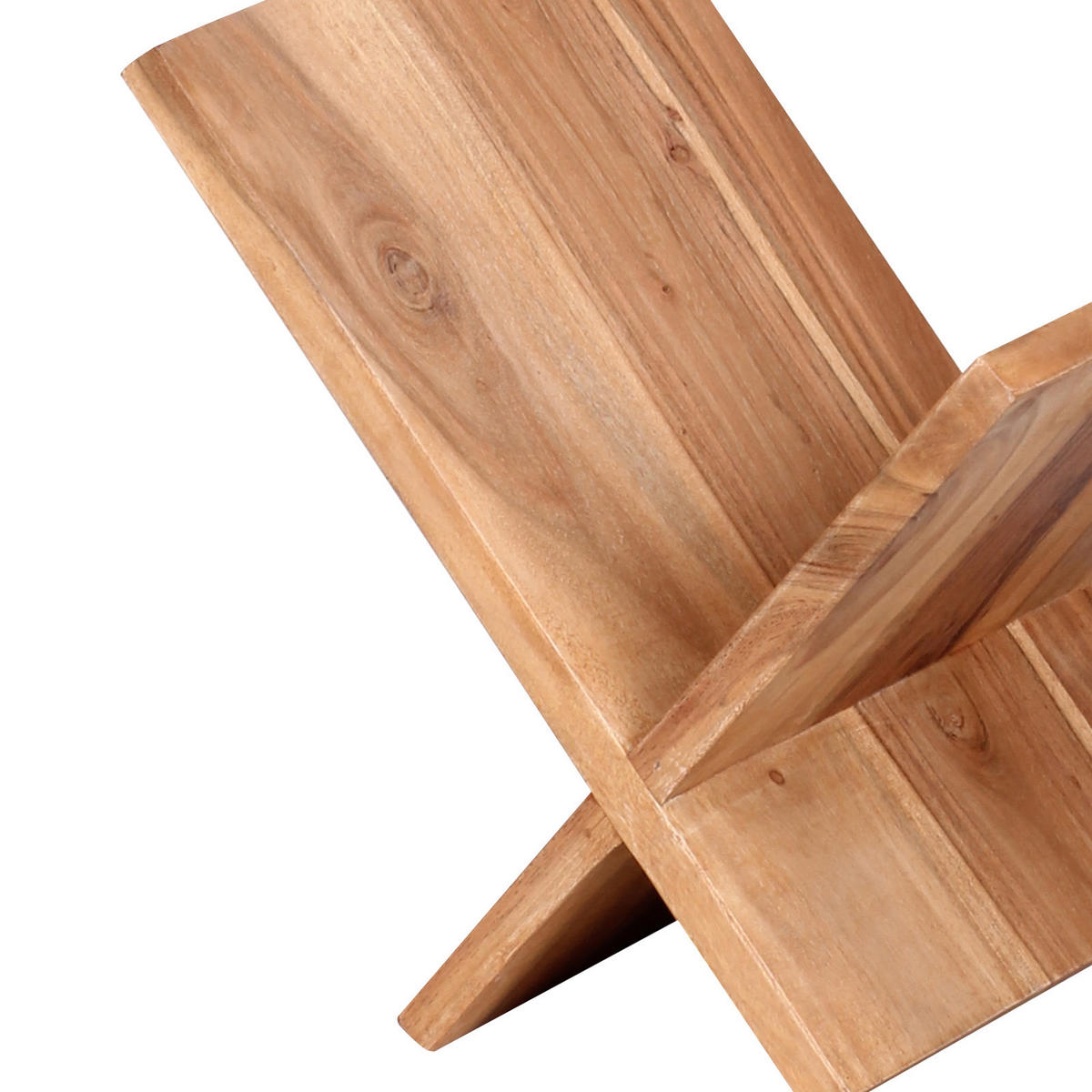 ZEITUNGSSTÄNDER 29/31/28 cm  - Akaziefarben, Modern, Holz (29/31/28cm) - MID.YOU