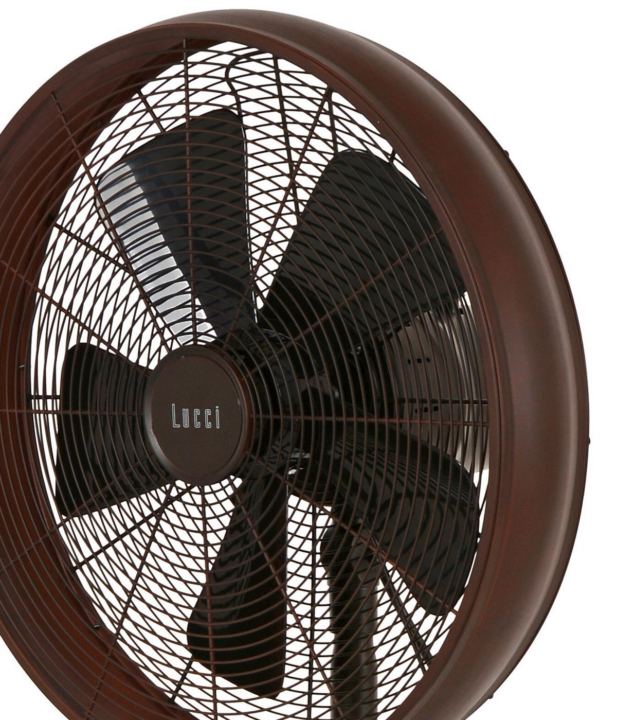 STANDVENTILATOR - Bronzefarben, Basics, Metall (41/150/41cm)
