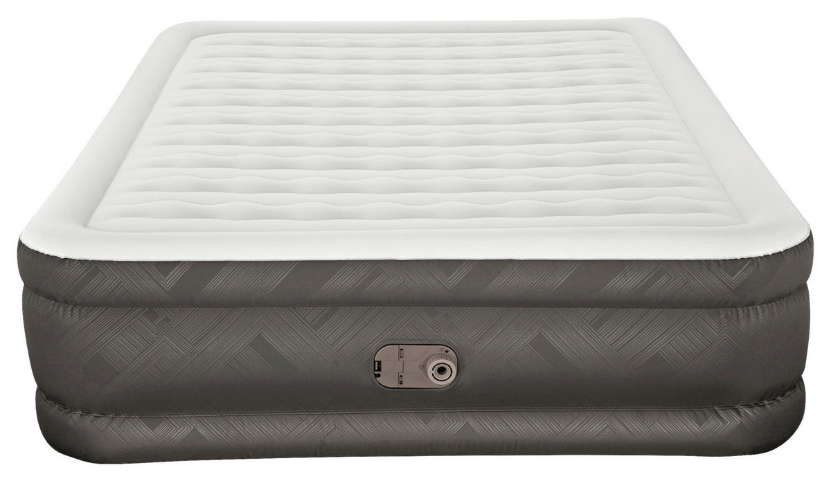 LUFTBETT FORTECH QUEEN 69050 Grau, Dunkelgrau  - Dunkelgrau/Grau, KONVENTIONELL, Kunststoff (203/152/46cm) - Bestway