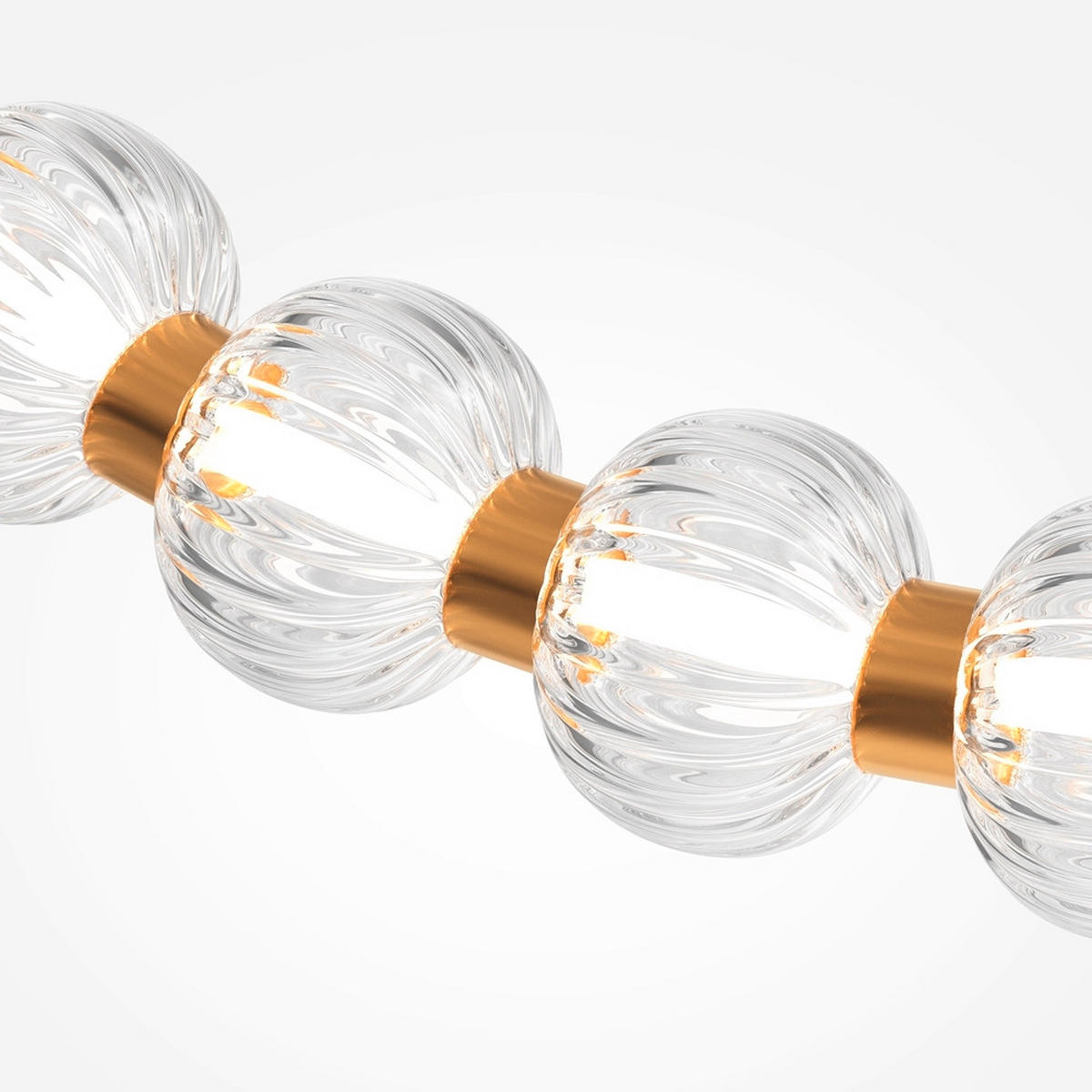 DECKENLEUCHTE 150/9/63,6 cm   - Goldfarben, MODERN, Metall (150/9/63,6cm) - MAYTONI
