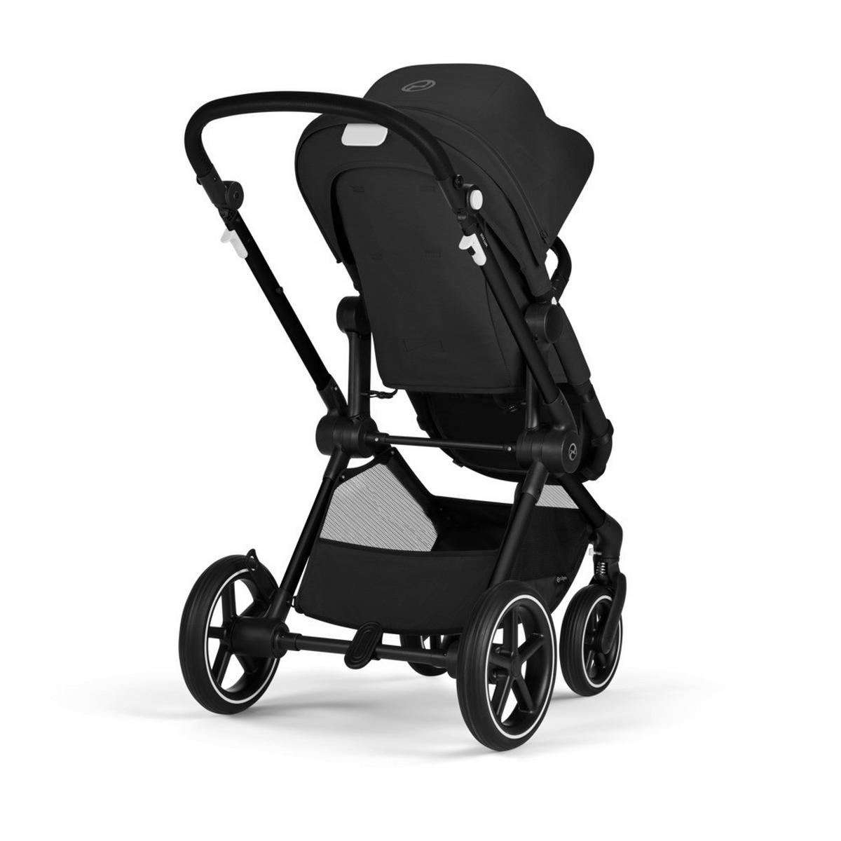 KINDERWAGENSET EOS LUX  - Schwarz, Basics, Textil/Metall (85/61/116cm) - Cybex