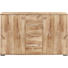 KOMMODE 130/83/41 cm - Chromfarben/Eichefarben, Design, Holzwerkstoff/Kunststoff (130/83/41cm) - Carryhome KOMMODE 130/83/41 cm - Chromfarben/Eichefarben, Design, Holzwerkstoff/Kunststoff (130/83/41cm) - Carryhome