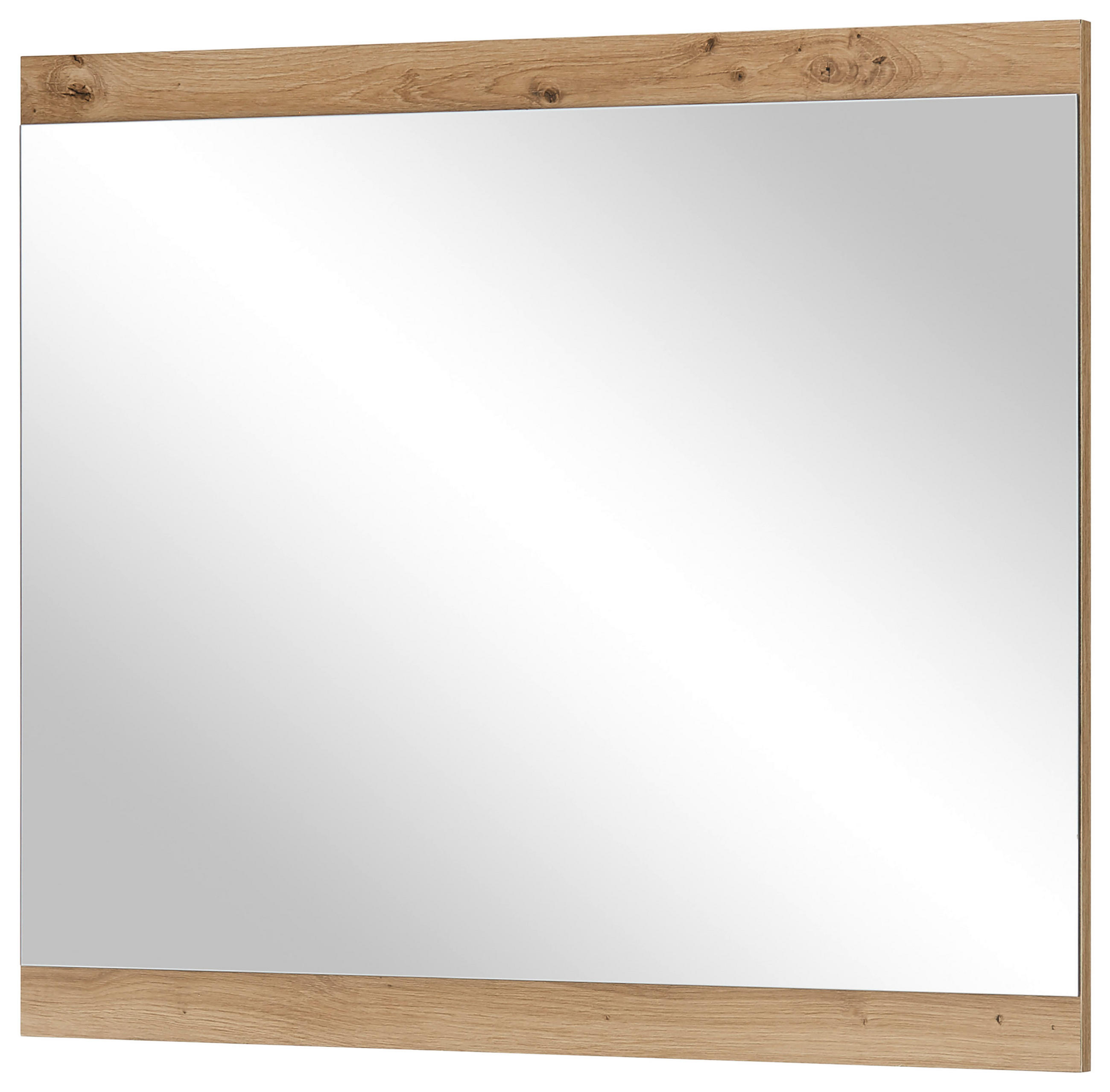 Wandspiegel Milan 85x70 Cm Rahmen Eiche Artisan Dekor