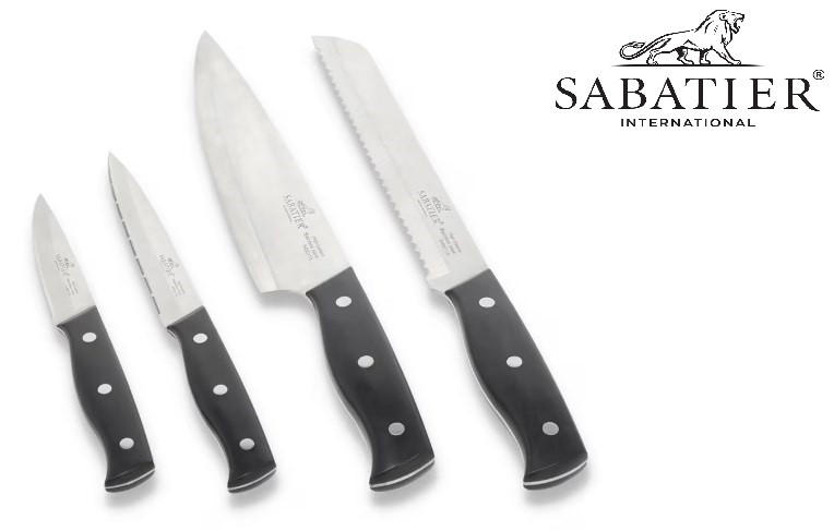 KNIVSET  - silver/svart, Design, metall/plast (20/38/4cm)