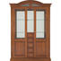 VITRINE in furniert, massiv Kirschbaum Kirschbaumfarben - Kirschbaumfarben/Goldfarben, LIFESTYLE, Glas/Holz (151/219/46cm) VITRINE in furniert, massiv Kirschbaum Kirschbaumfarben - Kirschbaumfarben/Goldfarben, LIFESTYLE, Glas/Holz (151/219/46cm)
