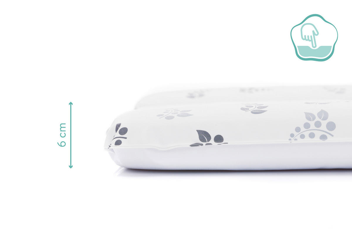 WICKELAUFLAGE - Weiß/Grau, Basics, Kunststoff (70/48/6cm) - Fillikid