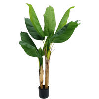 KUNSTPFLANZE Bananenpflanze 120 cm  - Basics (120cm) - Ambia Home