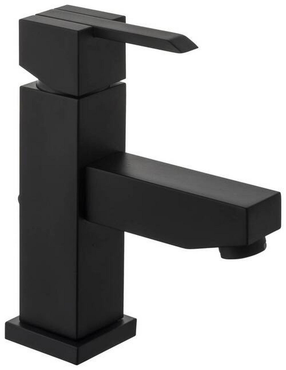 WASCHTISCHARMATUR NEO38003  - Schwarz, Basics, Metall (3,5/17,2/15cm)