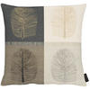 ZIERKISSEN 45/45 cm  - Taupe/Naturfarben, Design, Textil (45/45cm) - Apelt