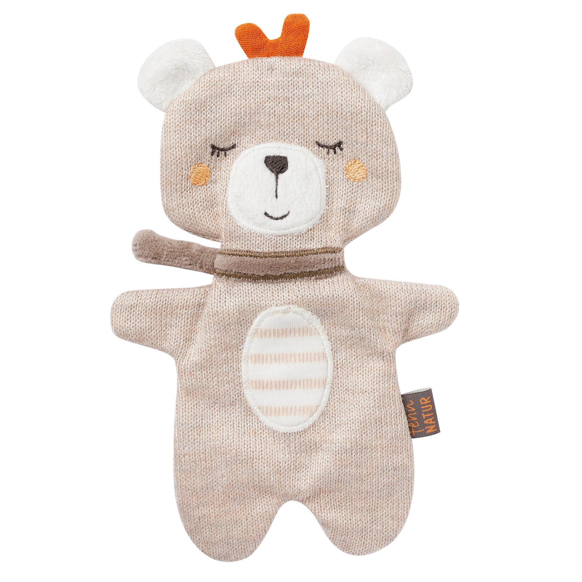 KNISTERTUCH - Hellbraun, Basics, Textil (18,5/10,5/0,4cm) - Fehn