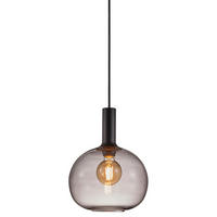 HÄNGELEUCHTE 25/325 cm   - Schwarz, Basics, Glas/Metall (25/325cm) - Nordlux