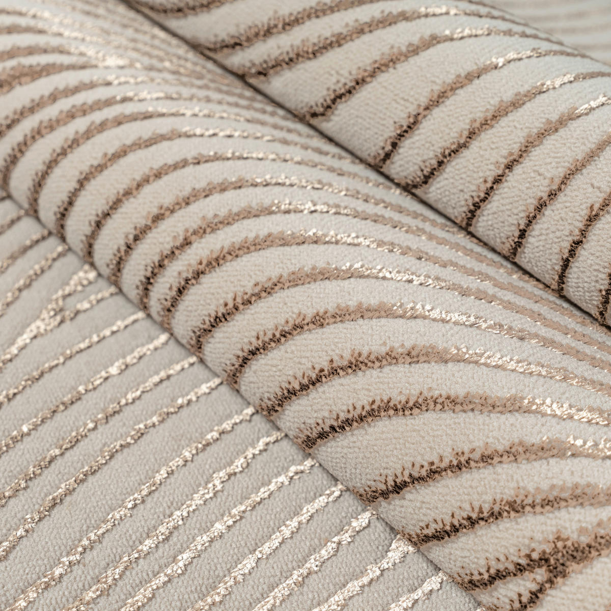 WEBTEPPICH  Wohnzimmer 80/150 cm Creation Beige rechteckig  - Beige, Basics, Textil (80/150cm) - Novel
