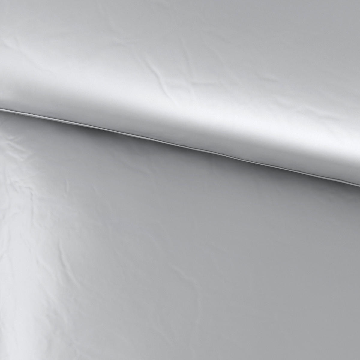 BETTWÄSCHE Satin 135/200 cm  - Grau, MODERN, Textil (135/200cm) - Novel