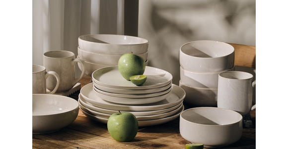 KOMBISERVICE Beige Marbella 20-teilig 4 Personen  - Beige, Trend, Keramik - Novel