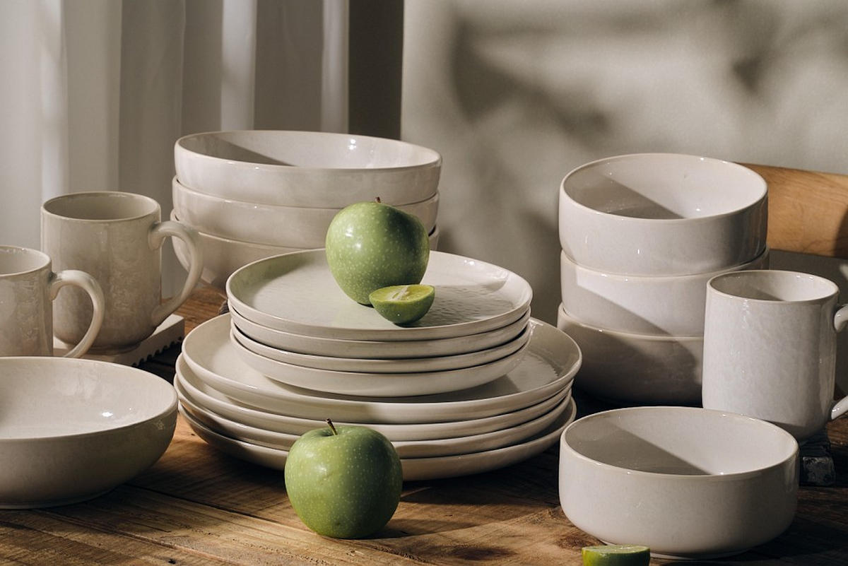 KOMBISERVICE Beige Marbella 20-teilig 4 Personen  - Beige, Trend, Keramik - Novel