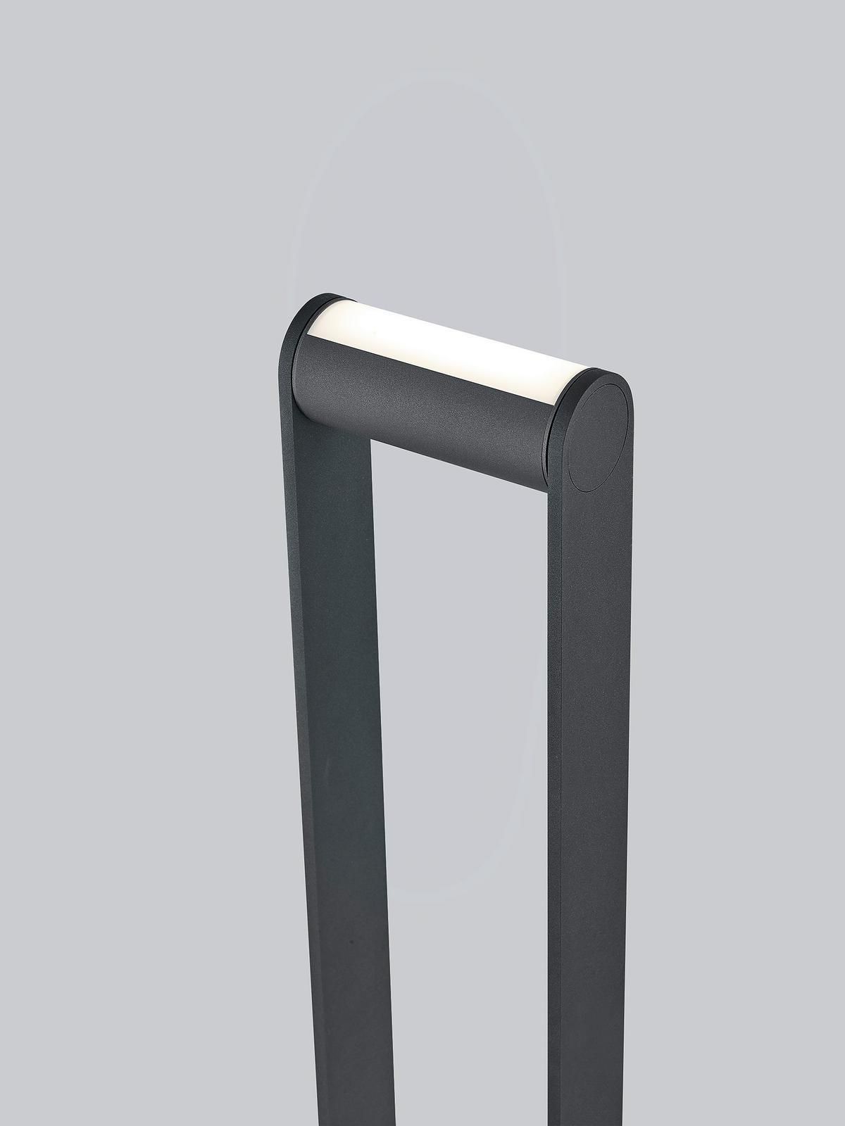 AUSSENSTEHLEUCHTE Luz44 16/6/75 cm  - Graphitfarben, Design, Kunststoff/Metall (16/6/75cm) - Helestra
