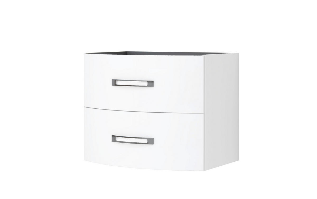 MASCA CHIUVETA BAIE 69/55/52 cm  - argintiu/alb, Basics, metal/material pe bază de lemn (69/55/52cm) - Welnova