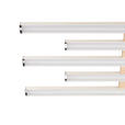 LED-DECKENLEUCHTE 60/22/6 cm   - Ecru/Weiß, Basics, Holzwerkstoff/Kunststoff (60/22/6cm) - Novel