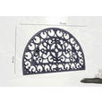 FUßMATTE 45/75 cm Mix Mats  - Schwarz, Basics, Kunststoff (45/75cm) - Esposa