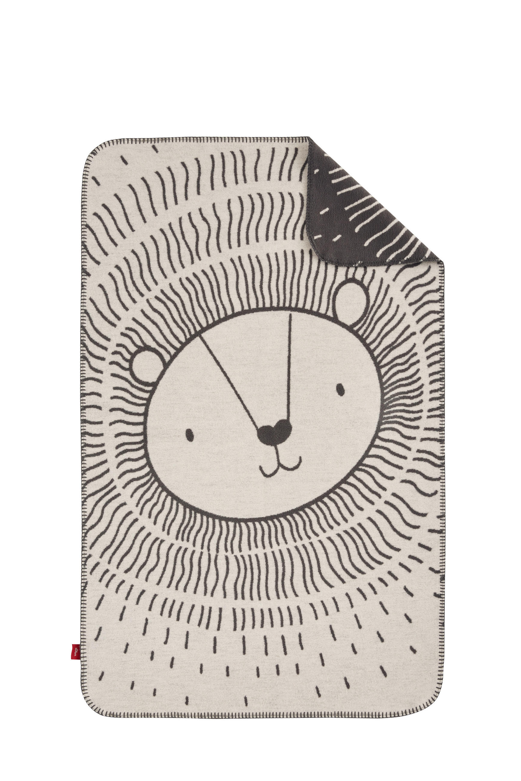 SCHMUSEDECKE S.Oliver Junior  70/100 cm  - Creme/Grau, Basics, Textil (70/100cm) - S. Oliver