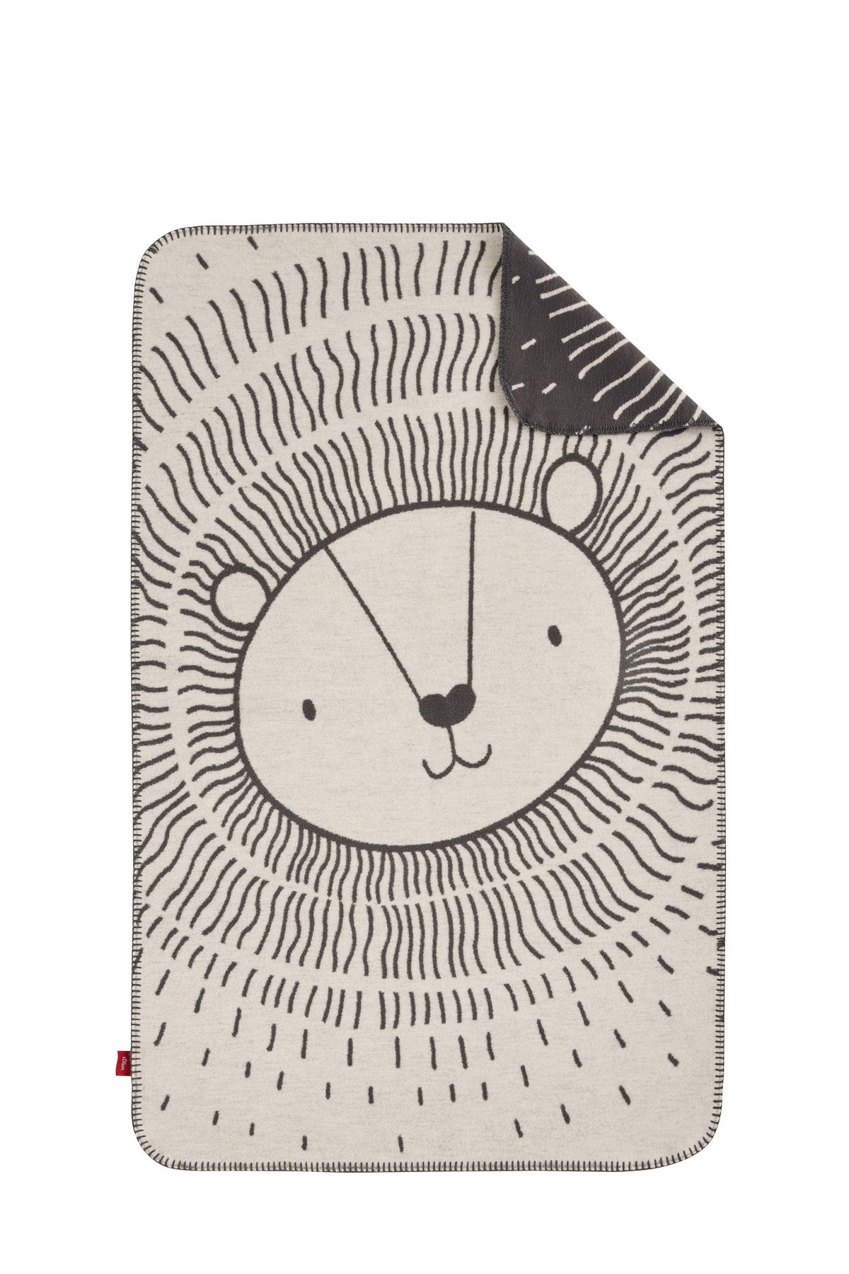 SCHMUSEDECKE S.Oliver Junior  70/100 cm  - Creme/Grau, Basics, Textil (70/100cm) - S. Oliver