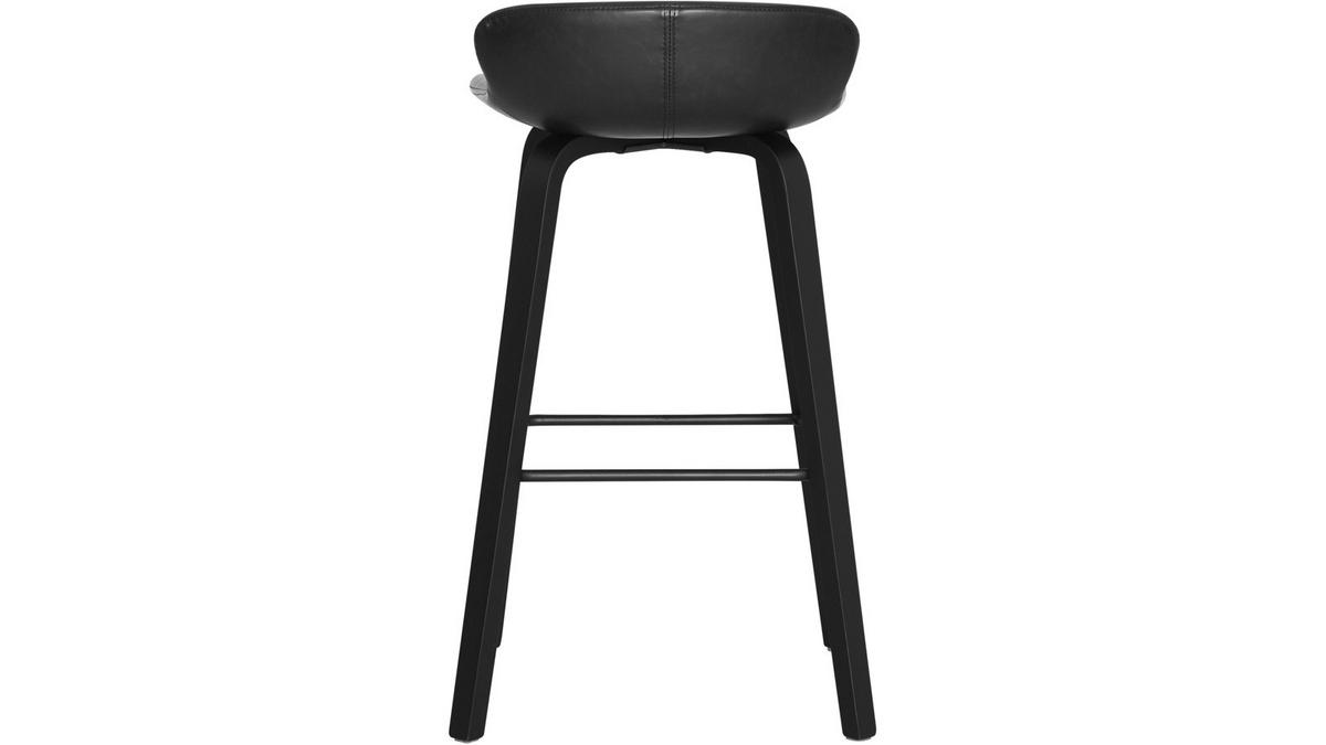 BARSTOL i svart  - svart, Design, metall/trä (55/96/55cm) - Best Price
