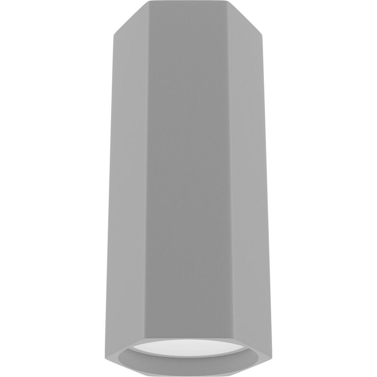 DECKENSTRAHLER 6,5/13 cm   - Grau, Basics, Holz (6,5/13cm)