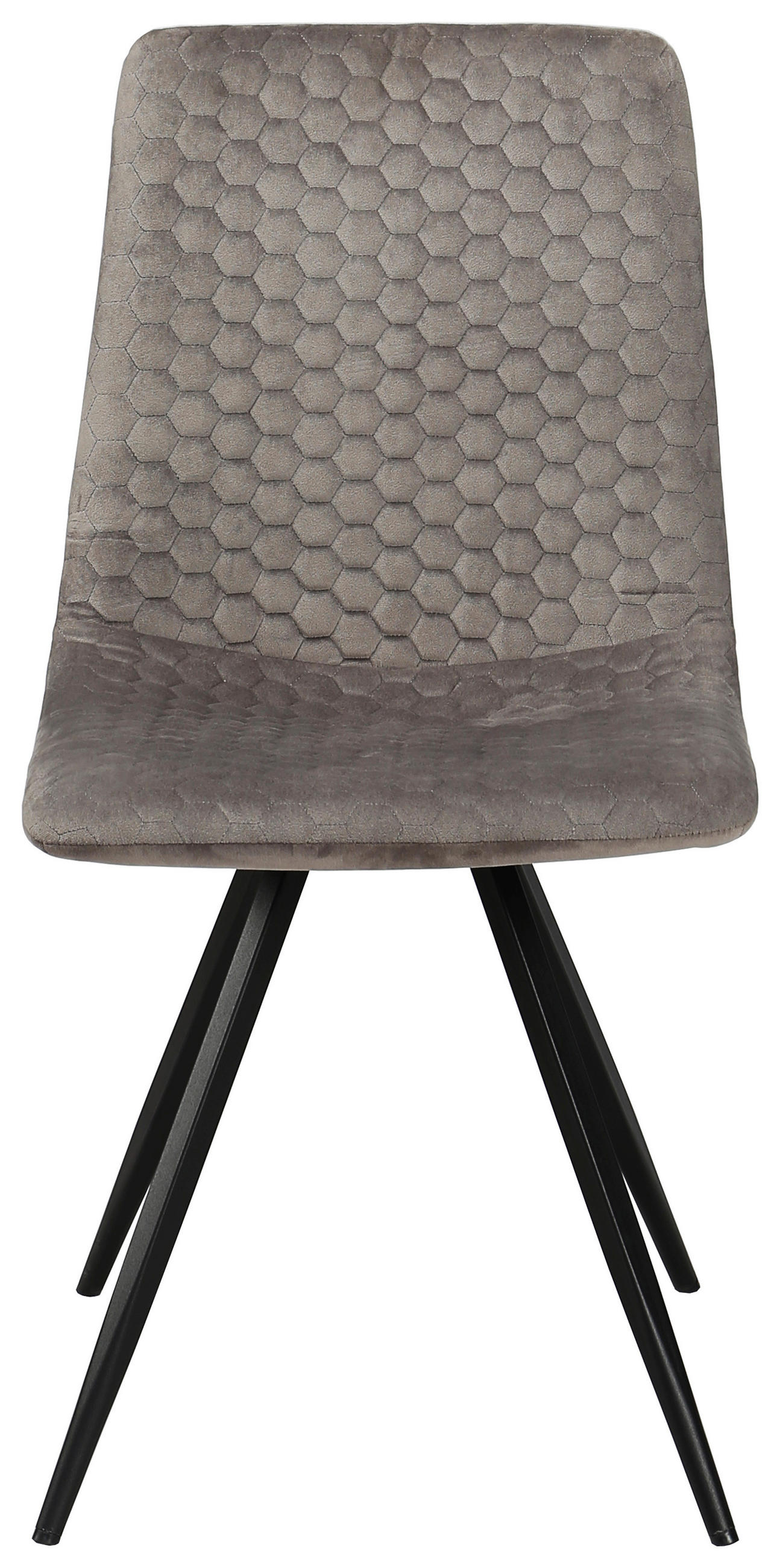 SCAUN in textil gri  - negru/gri, Design, metal/textil (43,5/84/53cm) - P & B